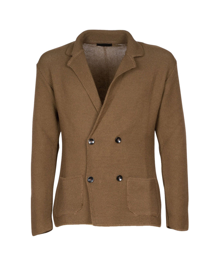 BLAZER DOPPIOPETTO MARRONE