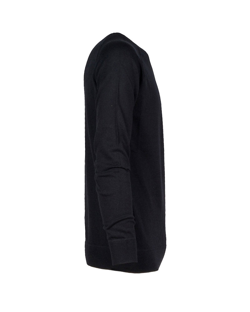 FELPA GIROCOLLO NERO