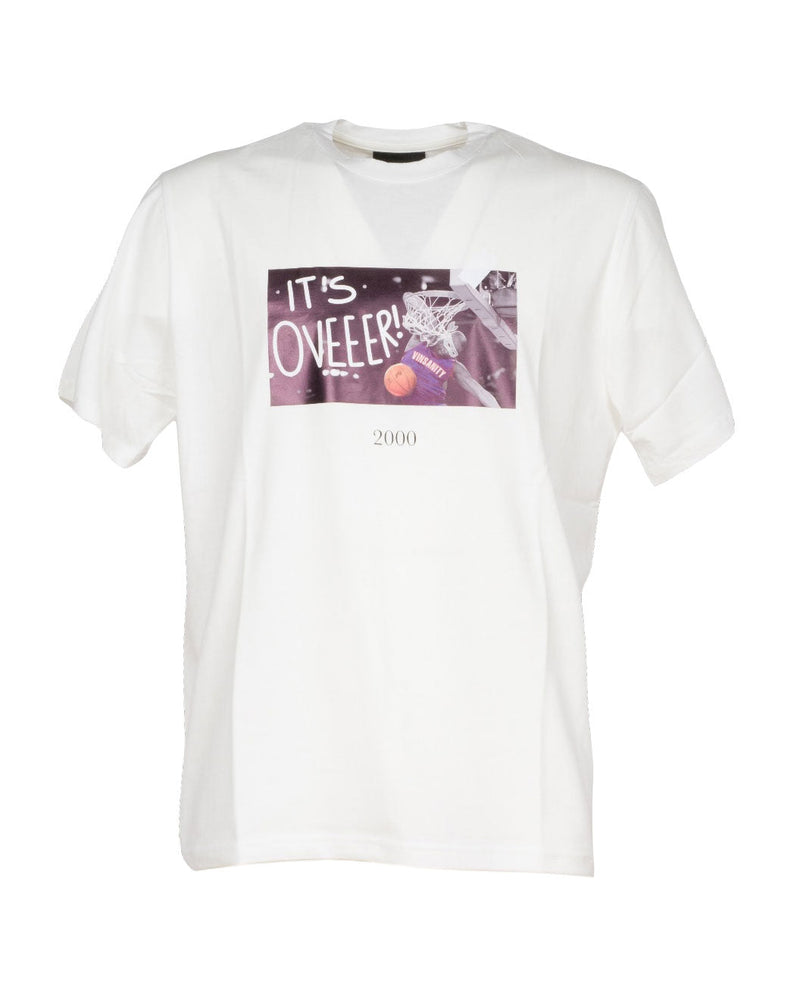 TSHIRT IT'S OVER BIANCO