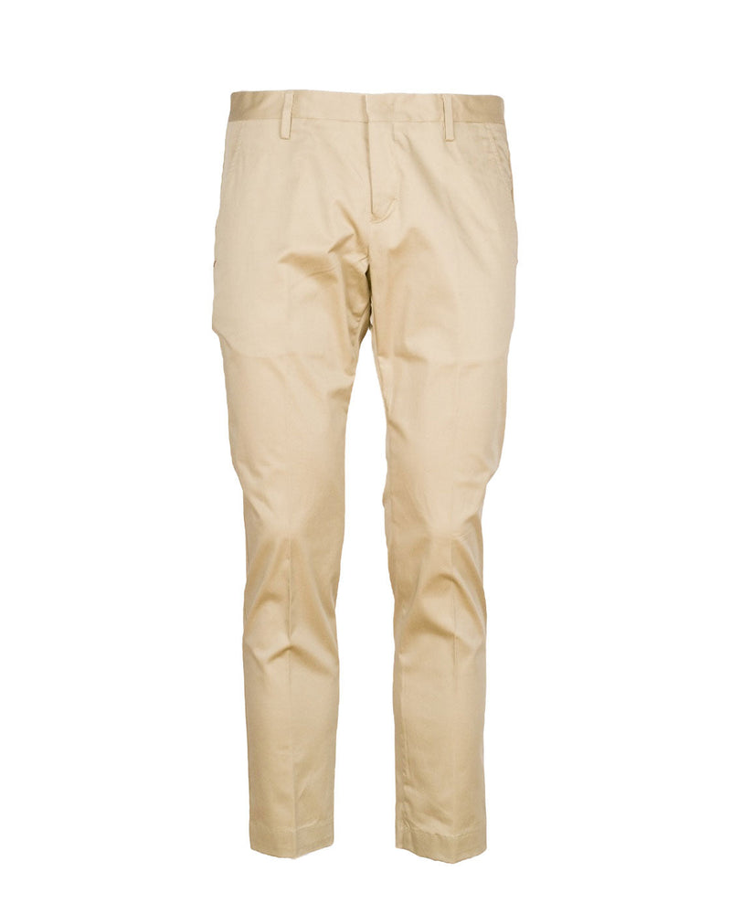 PANTALONI CAPRI BEIGE