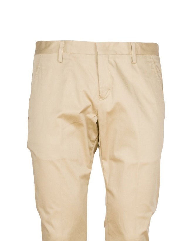 PANTALONI CAPRI BEIGE