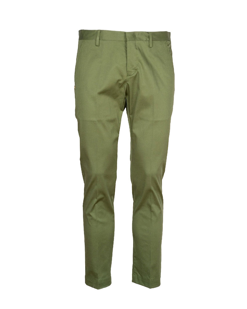 PANTALONI CAPRI VERDE MILITARE