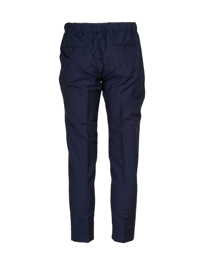 PANTALONI CON PINCES RICCARDO BLUE