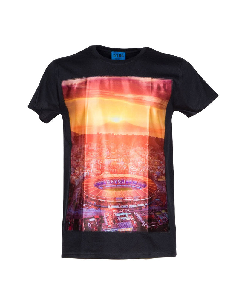 TSHIRT D10S STADIO NERO