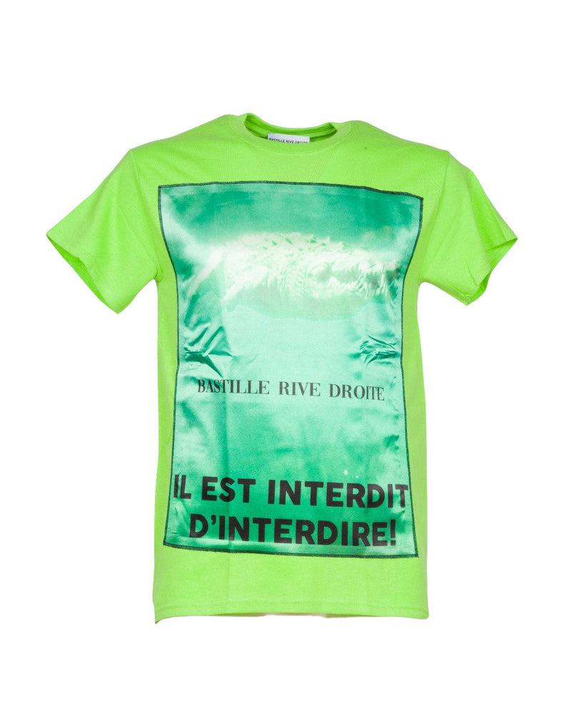 TSHIRT MAS LIME/INTERDIT VERDE