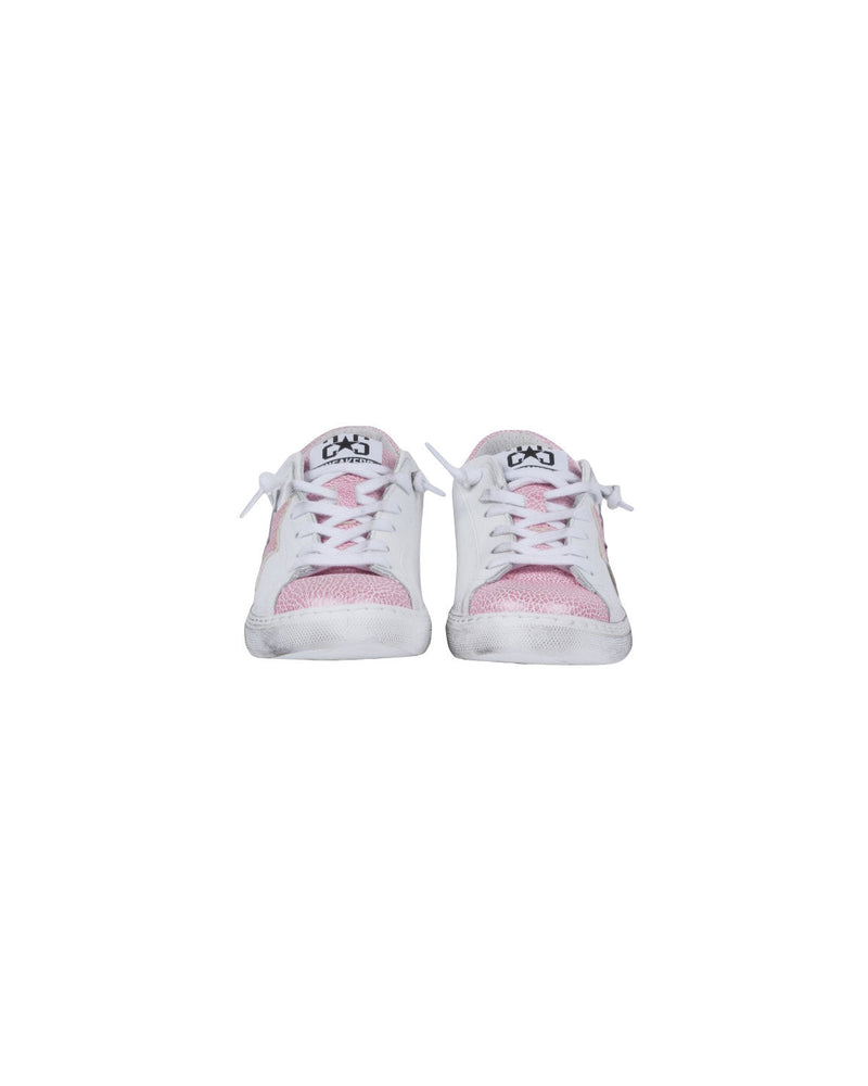 SNEAKER LOW BIANCA ROSA