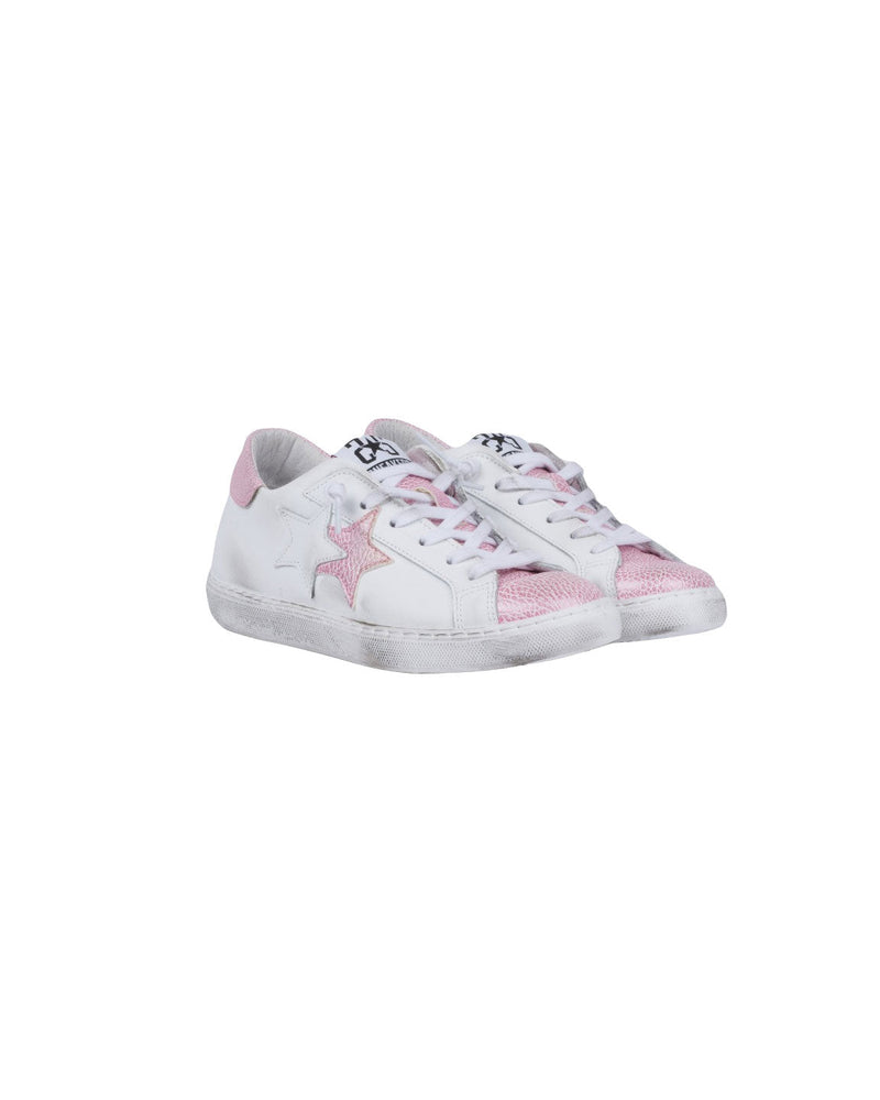 SNEAKER LOW BIANCA ROSA