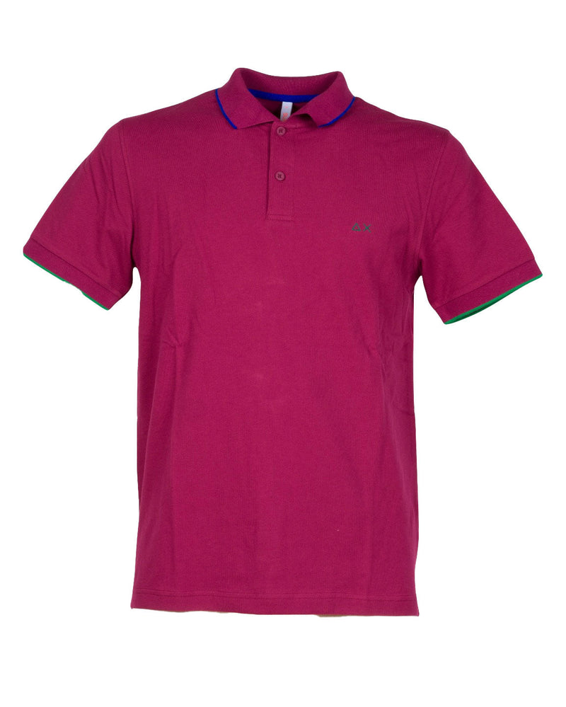 POLO SMALL STRIPE BORDEAUX