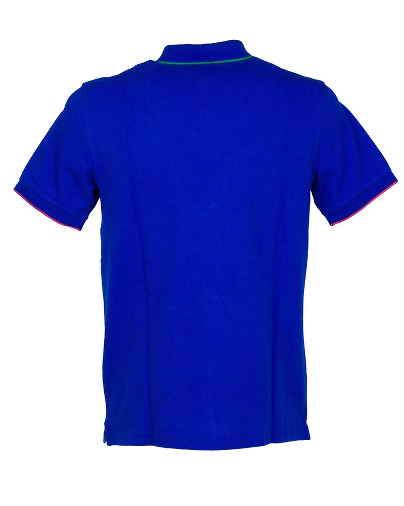 POLO SMALL STRIPE BLU ROYAL