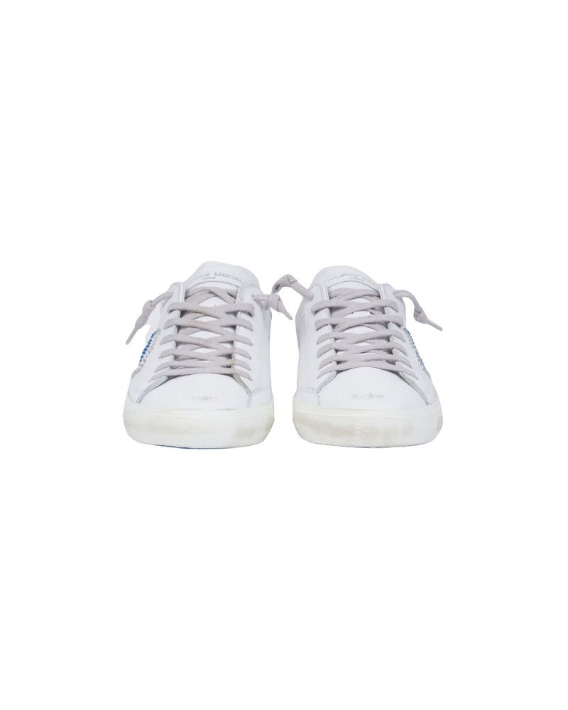 SNEAKERS PRSX BIANCO USED RIPORTO BLU DENIM