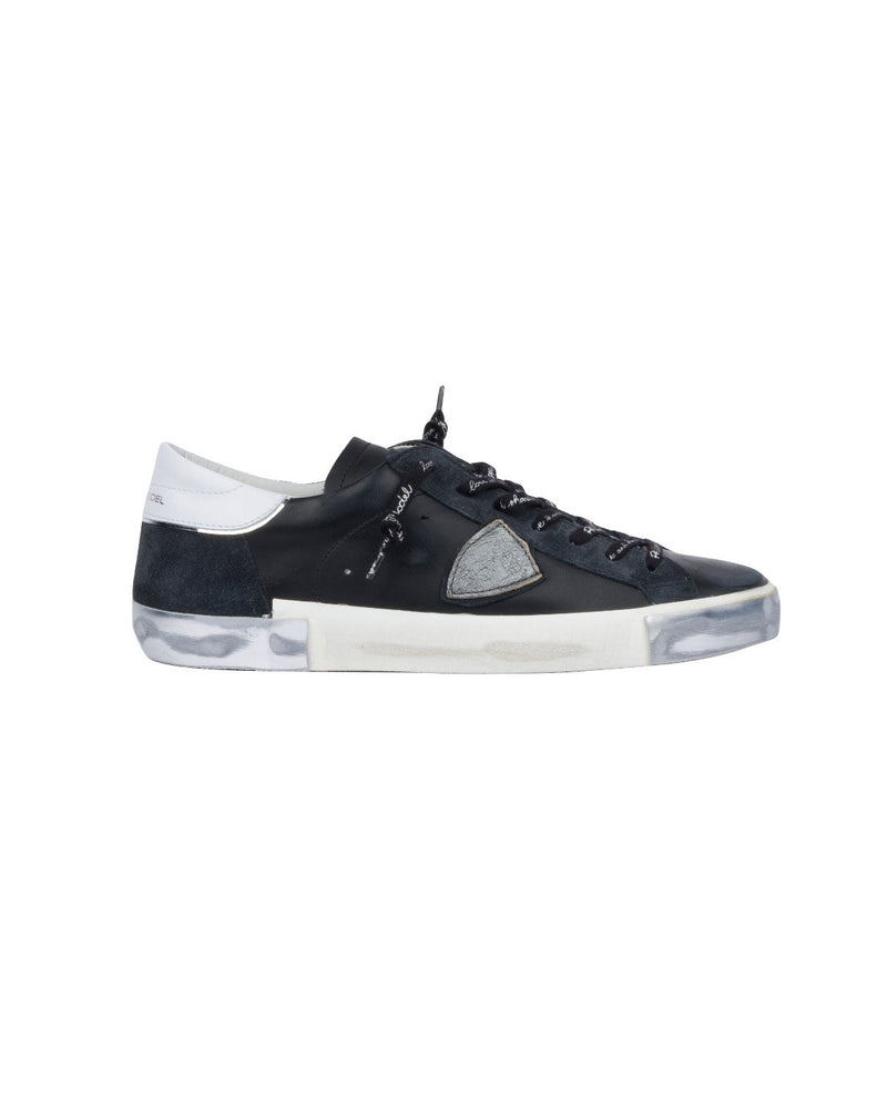 SNEAKERS PRSX NERE RIPORTO BIANCO