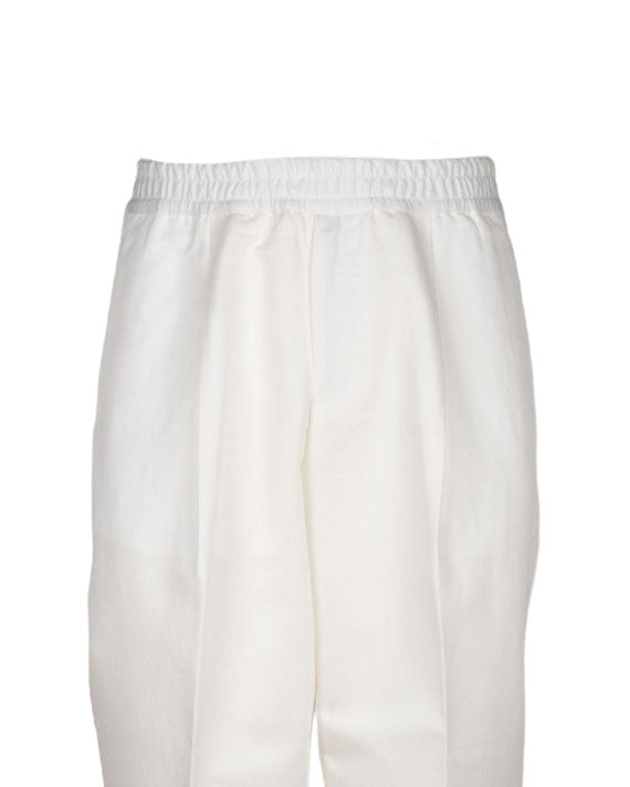 PANTALACCIO CON PINCES BIANCO