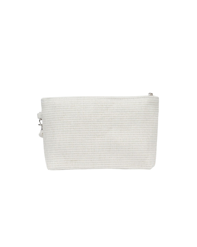 POCHETTE IN RAFIA BEIGE