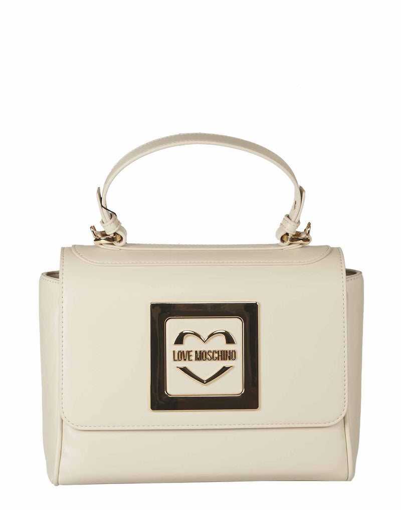 BORSA A SPALLA FLAP BAG BEIGE