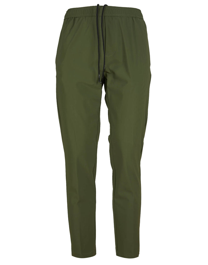 PANTALONI IN FELPA VERDE