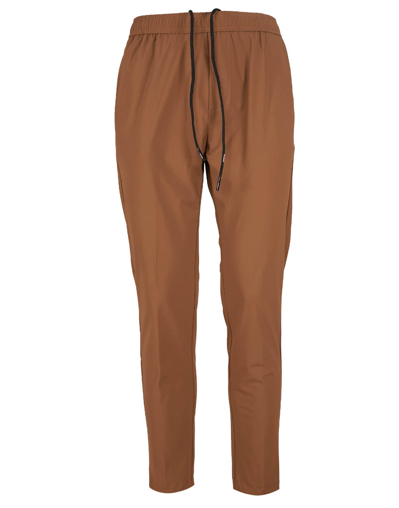 PANTALONI IN FELPA MARRONE