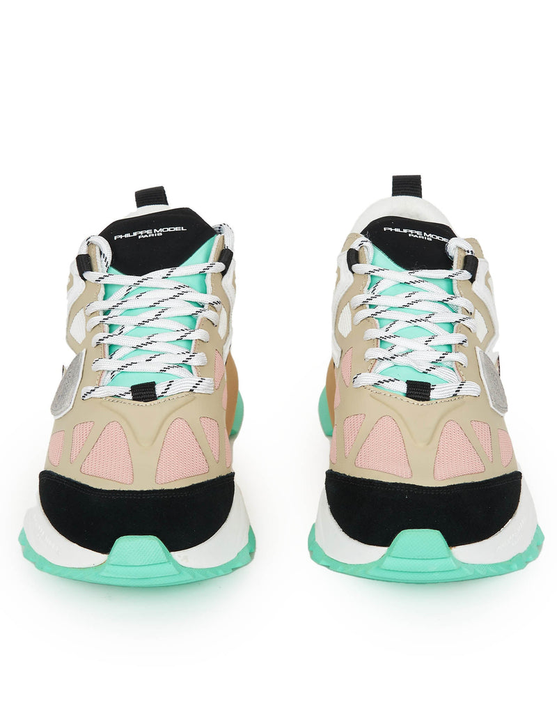 SNEAKERS ROCX NUDE E MULTICOLOR