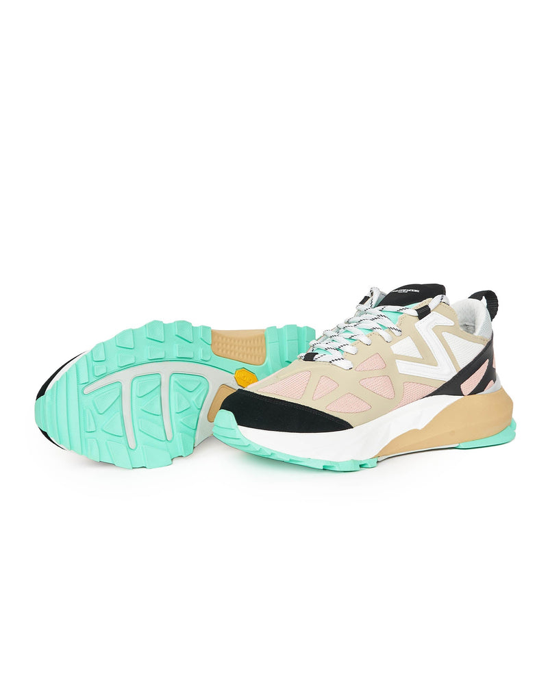 SNEAKERS ROCX NUDE E MULTICOLOR