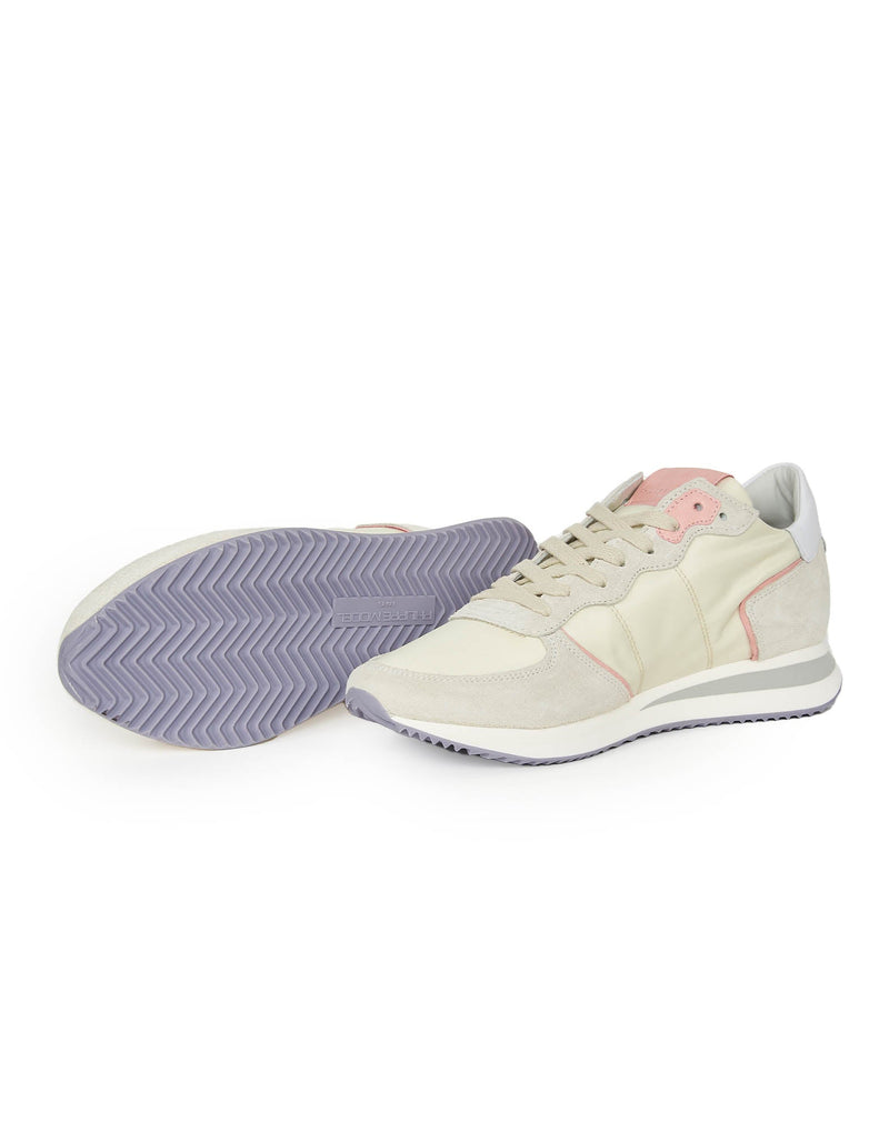 SNEAKERS RUNNING TRPX BEIGE E ROSA