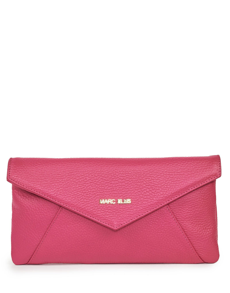 POCHETTE PIATTA A BUSTA FUCSIA