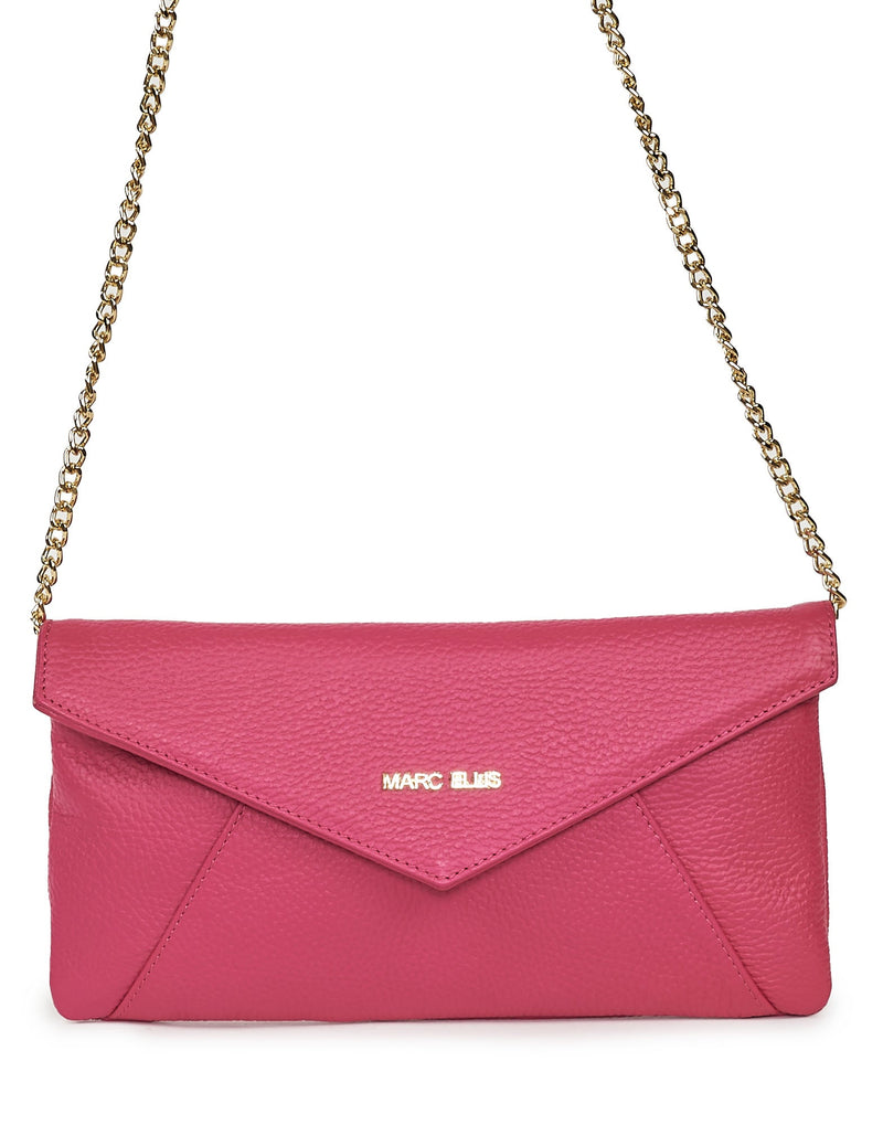 POCHETTE PIATTA A BUSTA FUCSIA