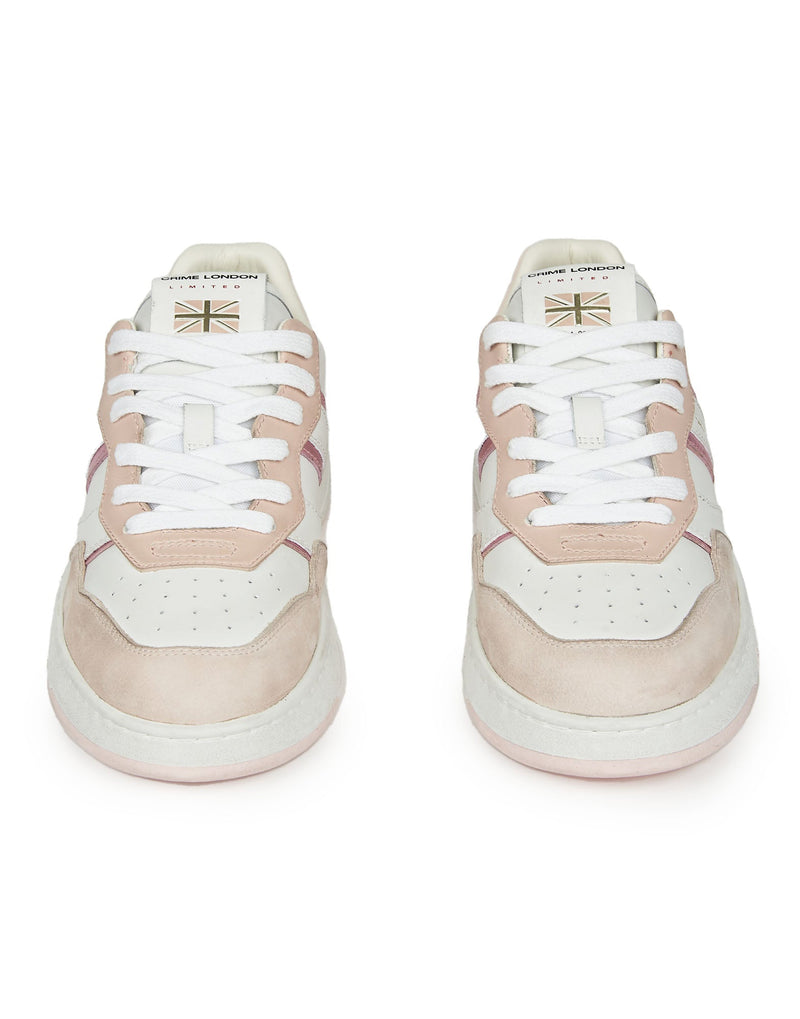 SNEAKERS BIANCHE E ROSA