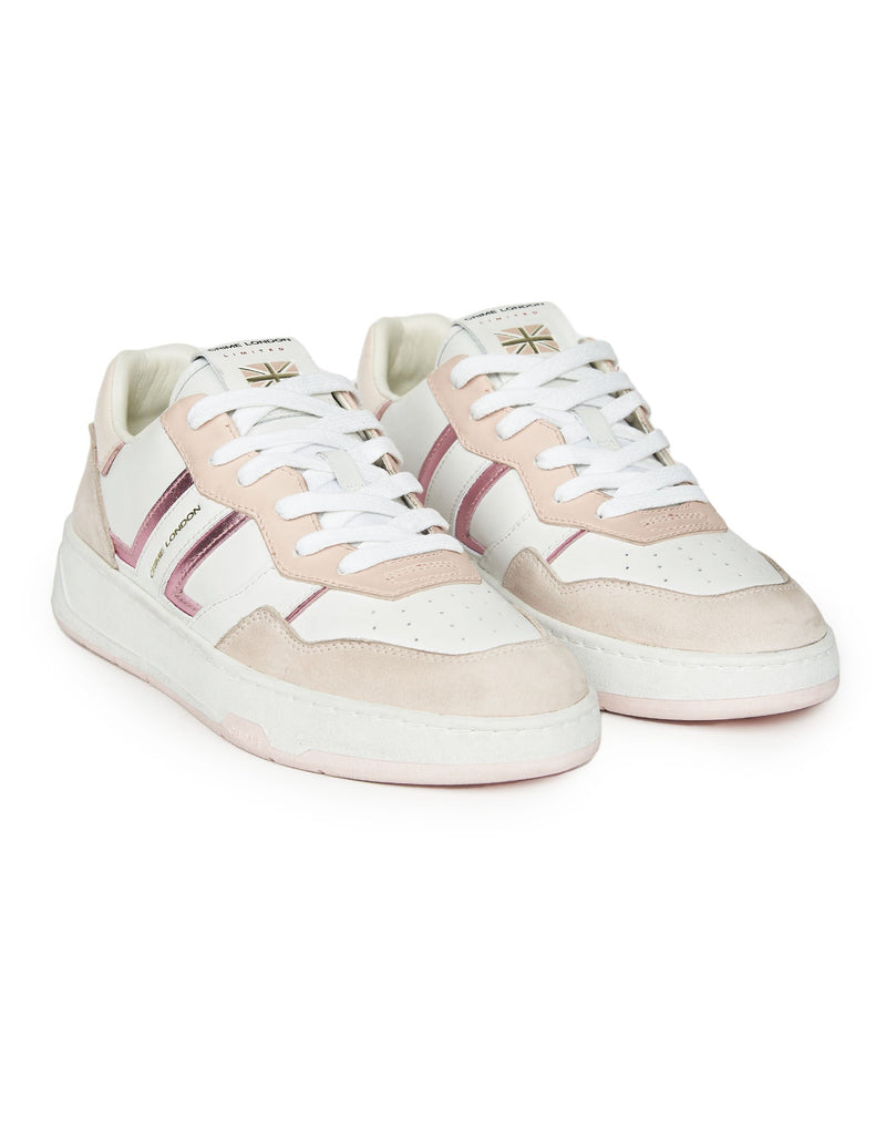 SNEAKERS BIANCHE E ROSA