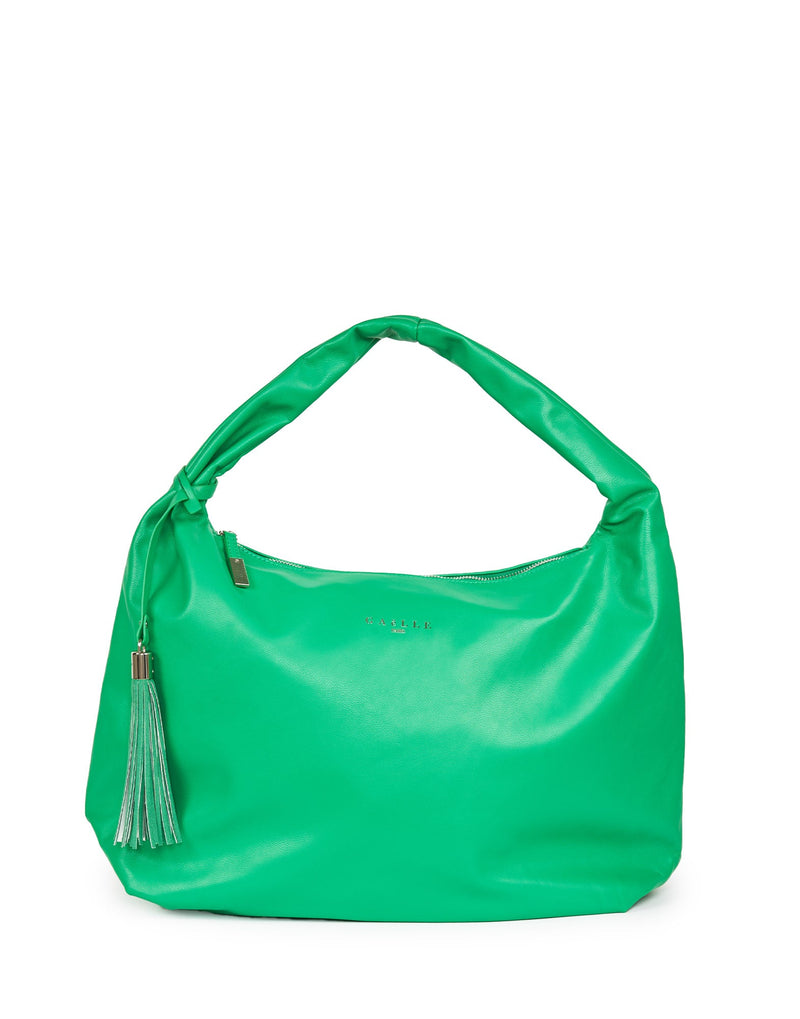 BORSA A SPALLA VERDE