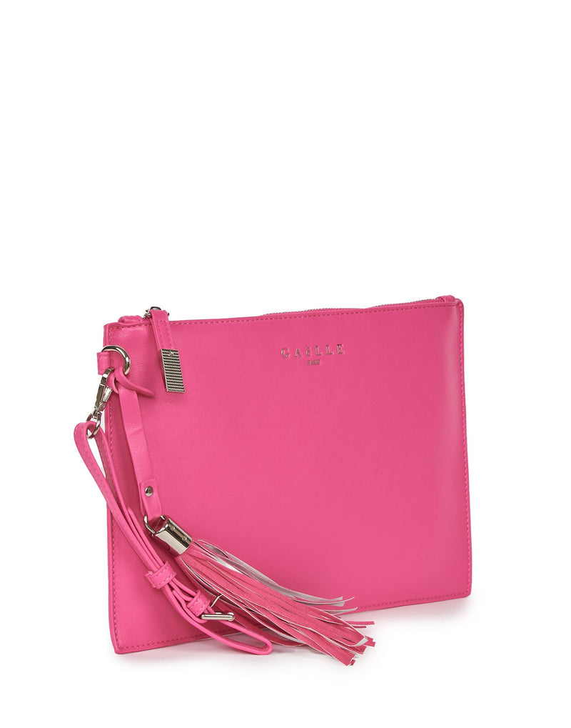 POCHETTE PIATTA FUCSIA