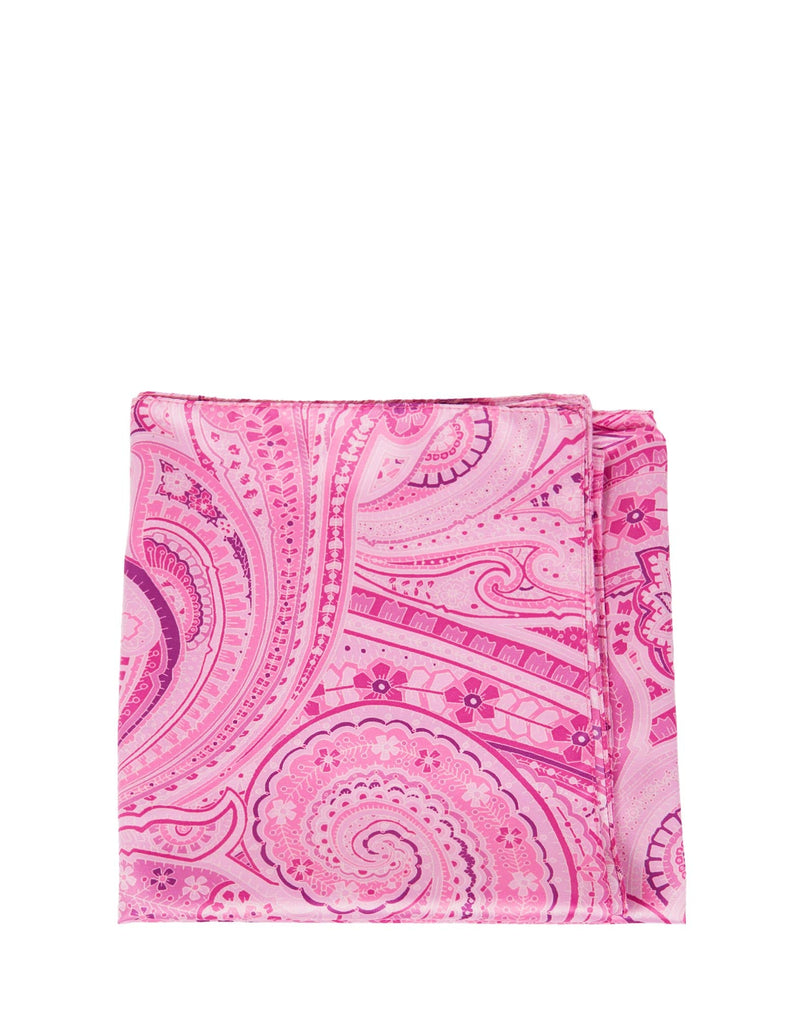 FOULARD ROSA STAMPA FANTASIA