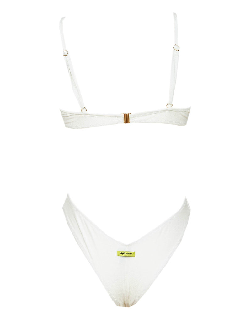 COSTUME BIKINI TOP BIANCO