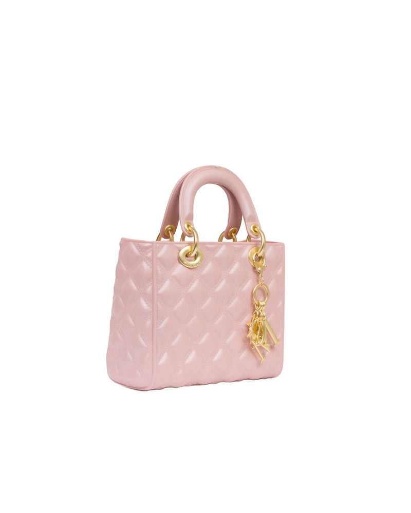 BORSA A MANO MISSY ROSA CON TRACOLLA