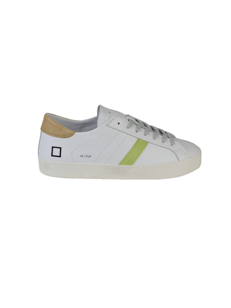 SNEAKERS BASSA HILL LOW BIANCO CUOIO