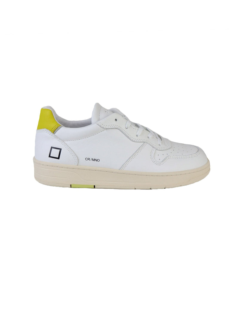 SNEAKERS COURT BIANCO GIALLO