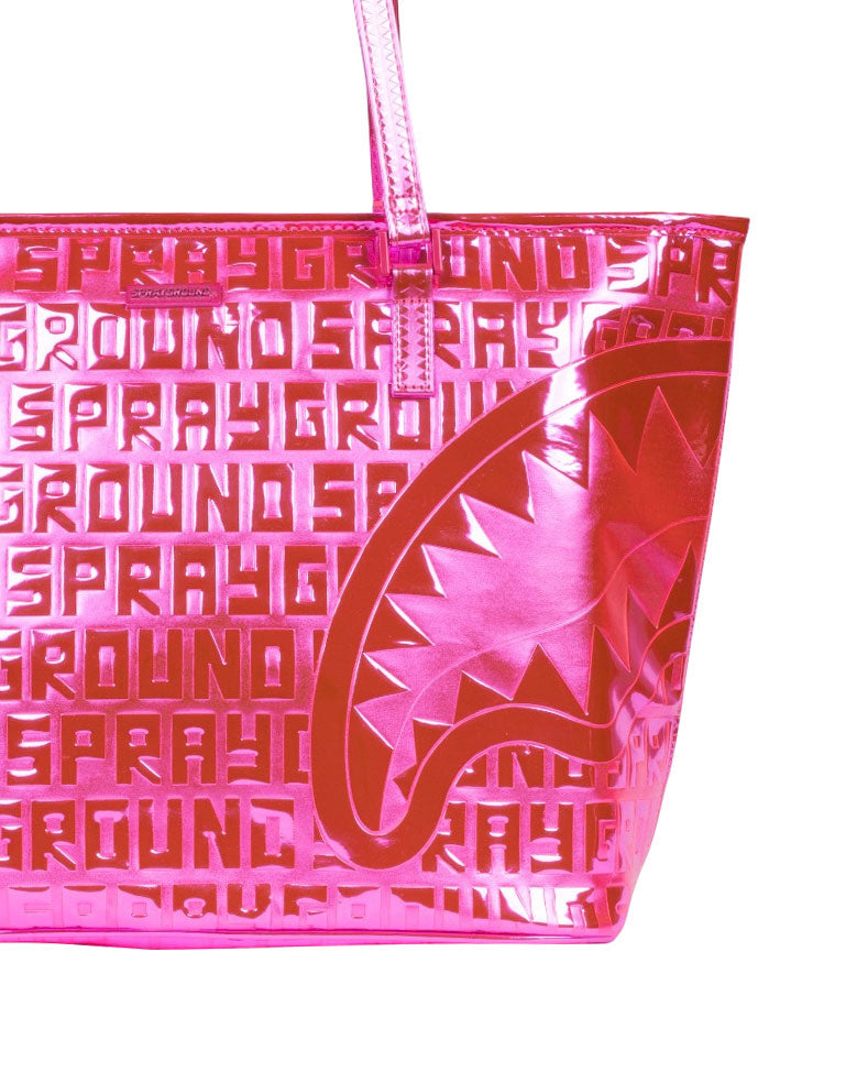 BORSA SHOPPER PINK OFFENDED