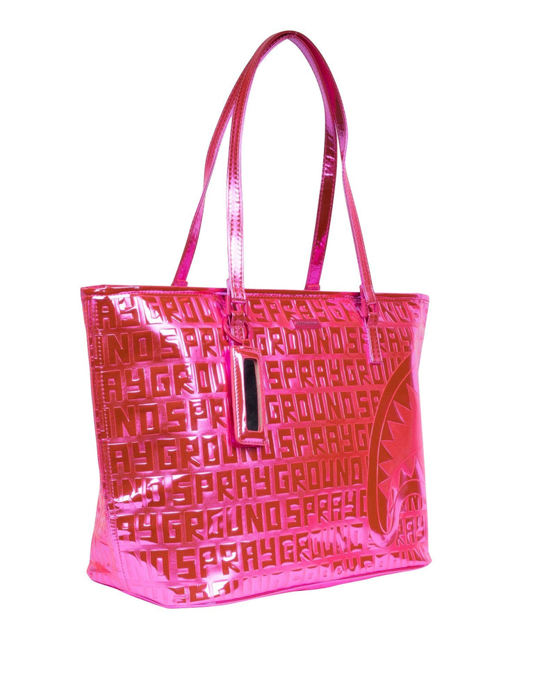 BORSA SHOPPER PINK OFFENDED