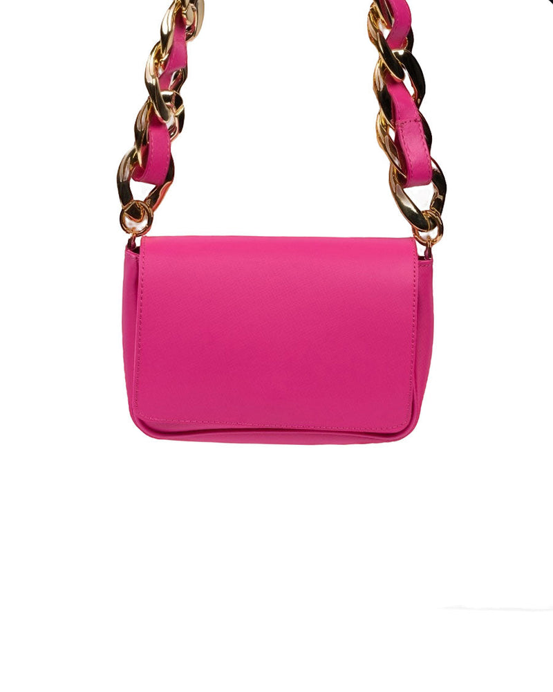 BORSA A TRACOLLA PICCOLA ANIA FUCSIA