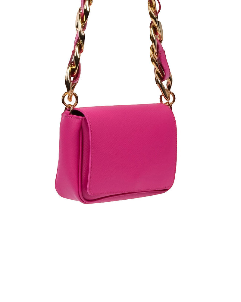 BORSA A TRACOLLA PICCOLA ANIA FUCSIA