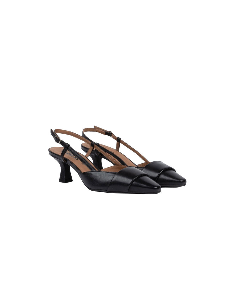 SANDALI SLINGBACK NERI