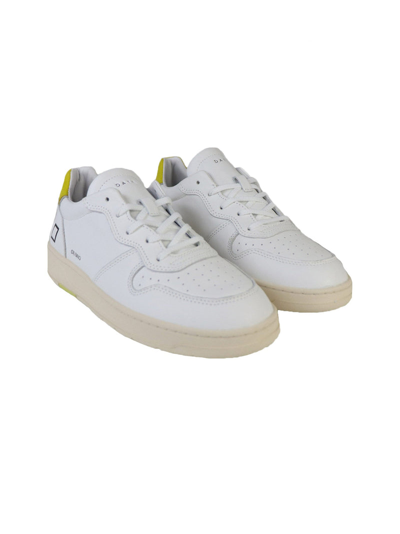 SNEAKERS COURT BIANCO GIALLO