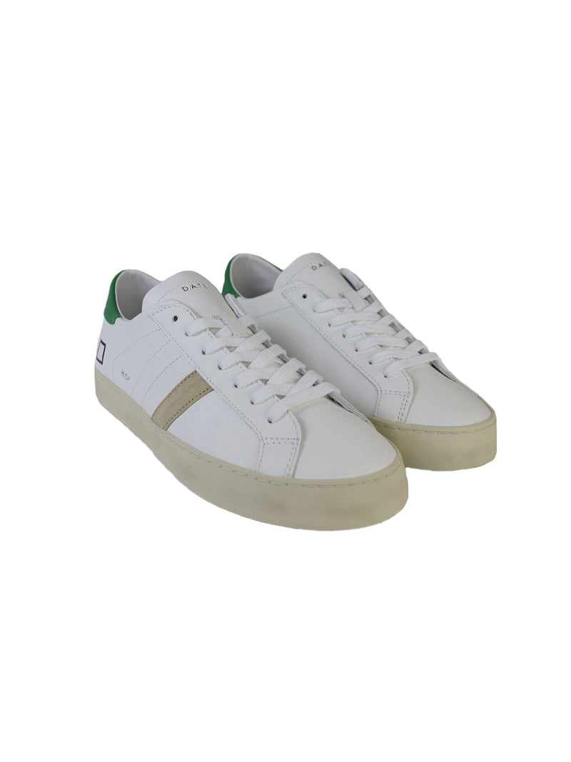 SNEAKERS BASSA HILL LOW BIANCO VERDE