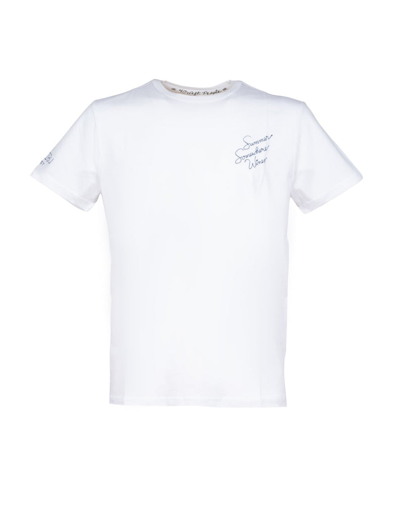 T-SHIRT PERRY BIANCA CON SCRITTE
