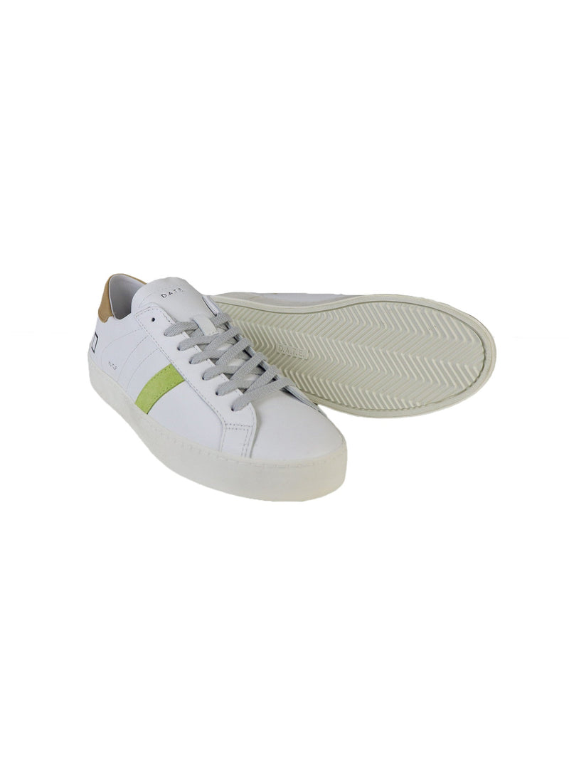 SNEAKERS BASSA HILL LOW BIANCO CUOIO
