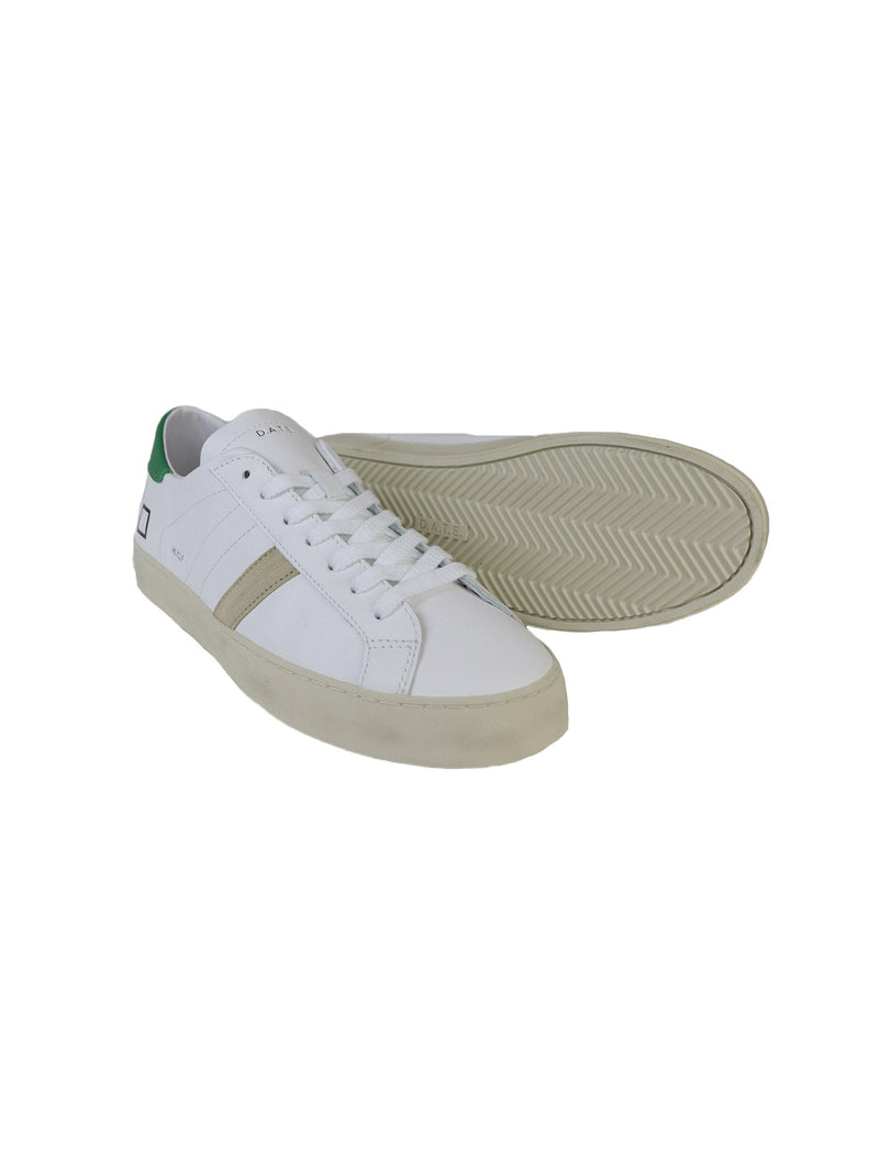 SNEAKERS BASSA HILL LOW BIANCO VERDE