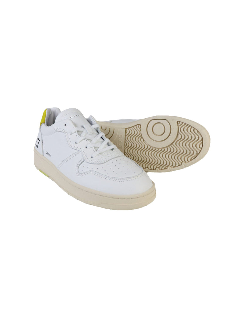 SNEAKERS COURT BIANCO GIALLO