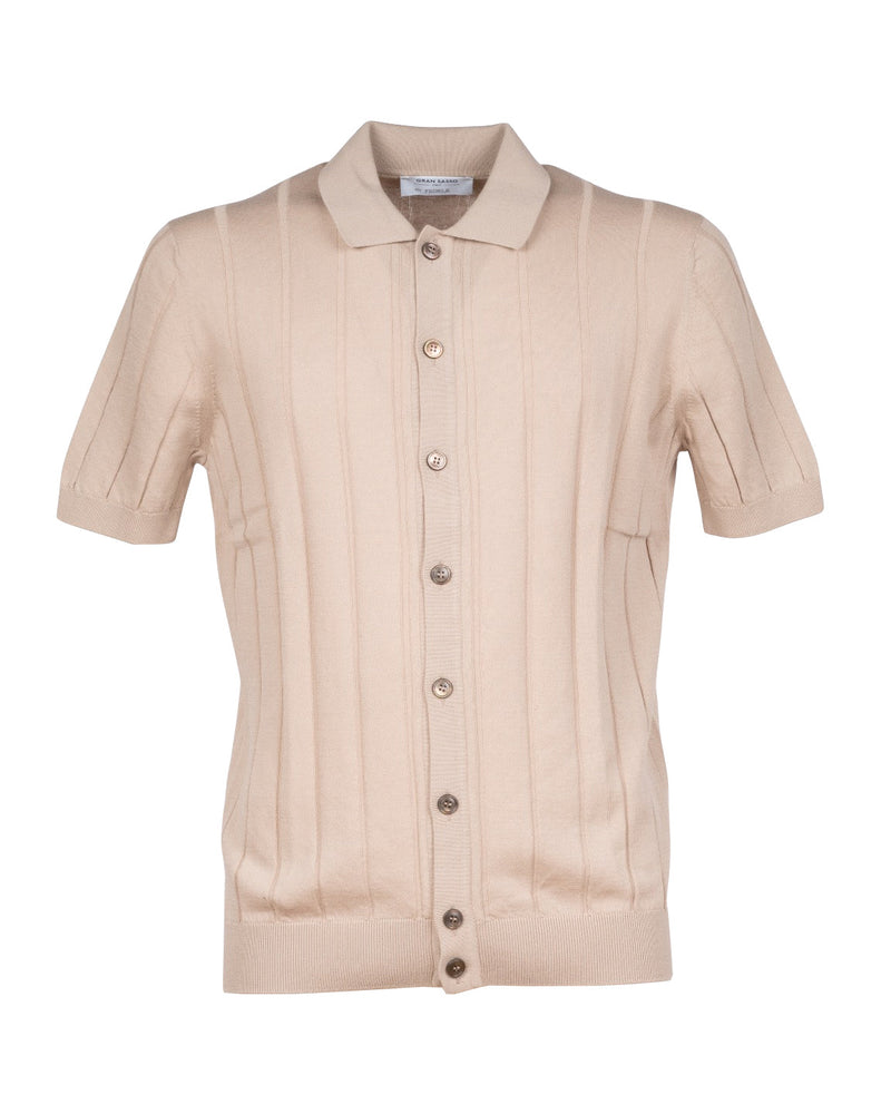 POLO CAMICIA NOCCIOLA