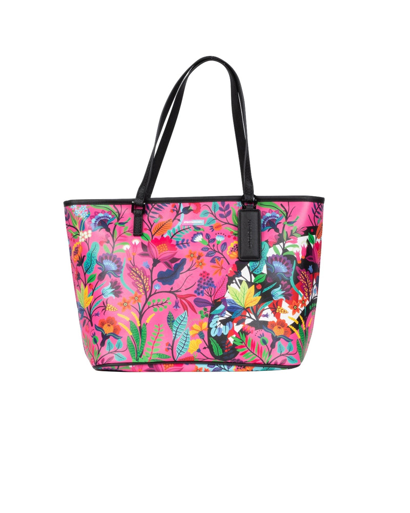 SHOPPER SANCTUARY SPLIT 2.0 CON FIORI MULTICOLOR