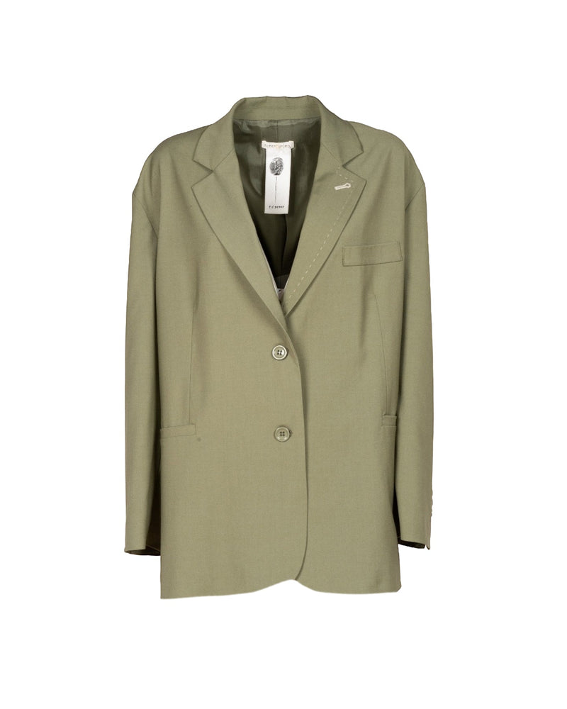 GIACCA BLAZER OVER VERDE