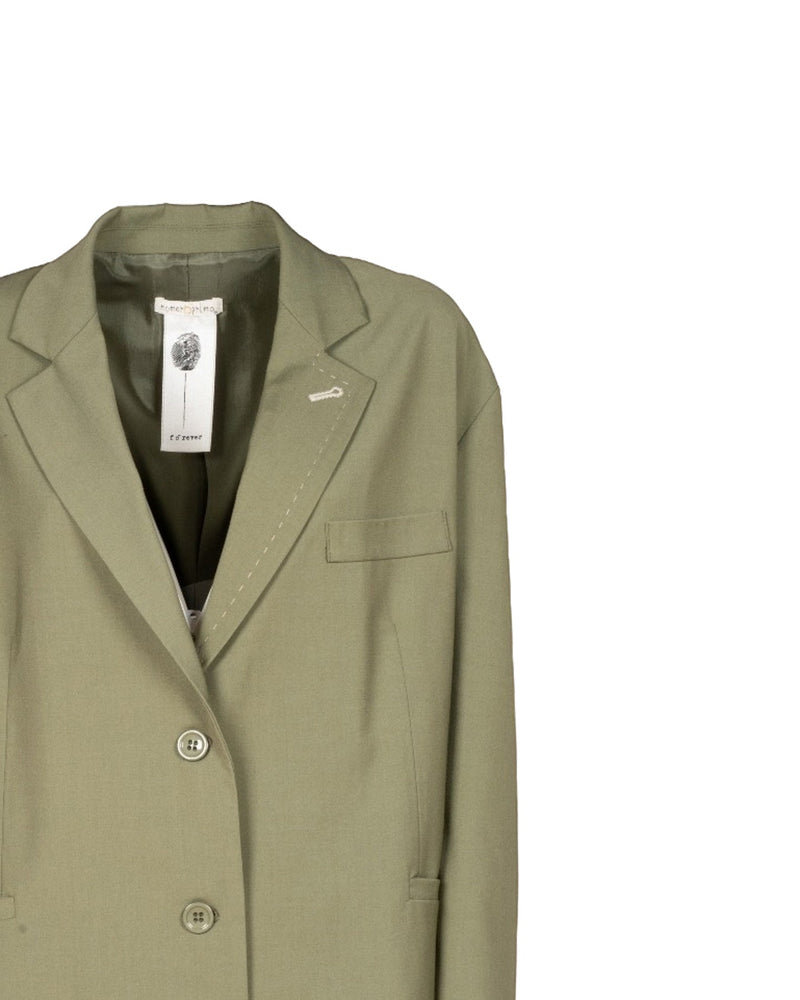 GIACCA BLAZER OVER VERDE