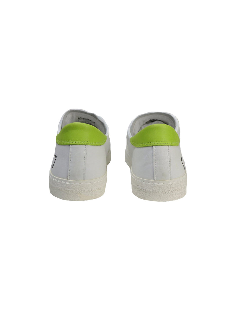 SNEAKERS BASSA HILL LOW BIANCO GIALLO LIME